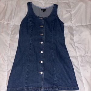 Denim dress